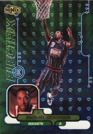 1998-99 UD Ionix ELECTRIX #74 Michael Dickerson