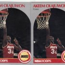 2 - 1990-91 Hoops #127 Hakeem Olajuwon MINT 2 - 1990-91 Hoops #127 Hakeem Olajuwon MINT