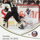 2010 Pittsburgh Penguins vs NY Islanders Full Ticket Stub Bill Guerin 2010 Pittsburgh Penguins vs NY Islanders Full Ticket Stub Bill Guerin
