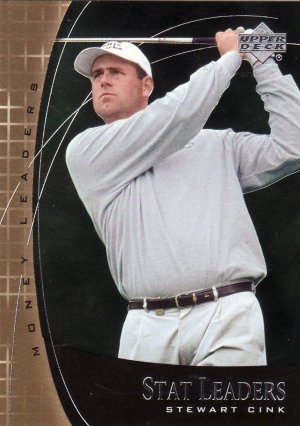 2001 Upper Deck Stat Leaders #SL21 Stewart Cink