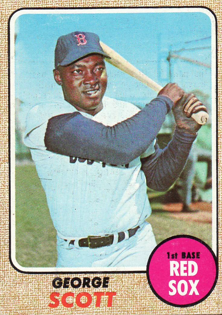 1968 Topps #233 George Scott Red Sox