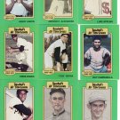 1987 Hygrade All-Time Greats Card Set Clemente, Mantle, ERNIE Banks, Aaron.