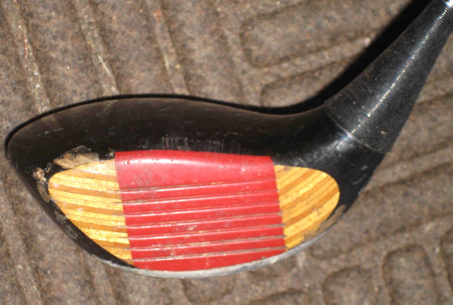 Vintage Karsten Ping Eye 2 Black Dot Golf Driver 1 Wood Heel Toe