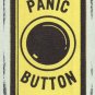 Vintage Westline PANIC BUTTON Fabric Decal Sticker 2" x 3" E-Z Code NEW