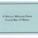 Coach Bill O'Brien One Team Penn State Post Card Message PSU Alumni Association