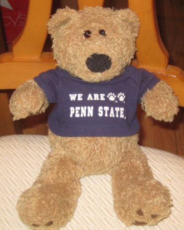 Penn State Gund Lou Bear Plush Doll We Are Penn State