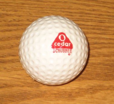 O Cedar Scrubbee Vintage Logo Golf Ball #1 Faultless UnHit Trevino