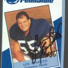 1991 Second Mile Lou Benfatti Signed Penn State Trading Card 1991 Second Mile Lou Benfatti Signed Penn State Trading Card