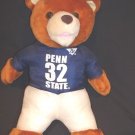 Penn State Football Bear #32 Brand Be Plush Teddy Bear 14" Penn State Football Bear #32 Brand Be Plush Teddy Bear 14"