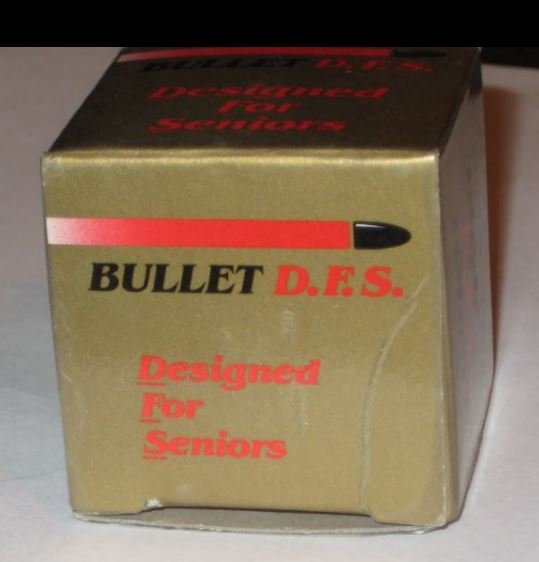 NEW BULLET D.F.S. Golf Ball in Box New Designed For Seniors
