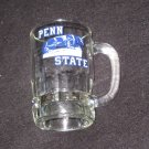 Older Penn State Nittany Lion Glass Beer Mug with Handle Lion Shrine 5" High Older Penn State Nittany Lion Glass Beer Mug with Handle Lion Shrine 5" High