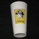 Vintage Pittsburgh Pirates Plastic Glass made by Comet 5.5" Buccos