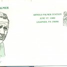 Arnold Palmer The Legend Commemorative envelope June 27, 1989 Golf 6.5 x 3.5"