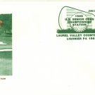 1989 US Senior Open Laurel Valley Envelope Commemorative w/ F. Ouimet Stamp