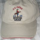 2009 US Open BETHPAGE Black Hat Golf USGA Member Tan Lucas Glover