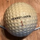 Vintage PENNSYLVANIA DUTCHMAN Golf Ball #1 Used General Tire and Rubber Co PA