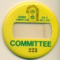 1978 PGA Championship Golf Committee Badge Oakmont Country Club
