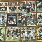 17 - Steve Wisniewski Football Cards Penn State LA Raiders RC's NFL Showdown