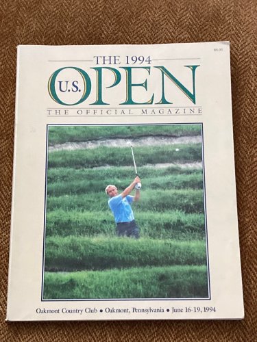 1994 US Open Championship Program 1994 Oakmont Country Club Arnold Palmer
