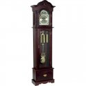 Edward Meyer Grandfather Clock w/ Beveled Glass [HHGFC80]