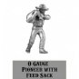 O scale Farmer with Feed Sack 1/48 scale Western Rails