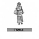 O On30 On3 Woman carrying Egg Basket 1/48 Western Rails