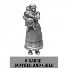 O scale Woman carrying a Baby 1/48 pewter Western Rails