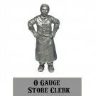 O scale Barber or Store Clerk 1/48 pewter Western Rails