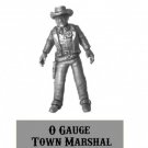 O gauge Town Marshall 1/48 pewter Western Rail