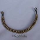 New Craft Thai Handmade BRACELET Brass Studs Beads Bell
