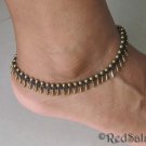 Wholesale LOT of 10 Handmade Anklets Brass Beads Drops