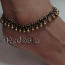 LOT 50 Thai Craft Handmade ANKLETS Brass Jingle Bells