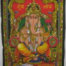 Hindu Elephant Deity GANESH Ganesha India Tapestry