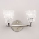 *Hudson Valley 5602-SN Contemporary Galway 2 Light Vanity Fixture