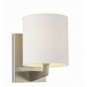 Forecast Fisher Island 1-Light Wall with White Woven Shade 184436NV