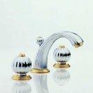 *THG - Mandarine polished chrome widespread lavatory set with drain
