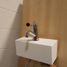 *Aquabrass Faucet with Red Tip Handle