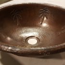 *De La Frontera Palm-Design Copper Sink