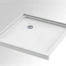 *Cesana Square Shower Base with glass shower enclosure