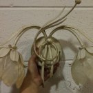 *White Flower Wall Light