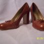 WOMENS SHOES by BCBGirls, "GINGER" TAN METALLIC, SZ 7.5, RET. $110