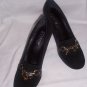 WOMENS SHOES by FRANCO SARTO, BLACK SUEDE "GOLON", SZ 8, RET. $90