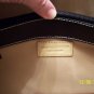 GENUINE LEATHER DESIGNER HANDBAG, BLACK, BY UNITED ARROWS, RET. $250