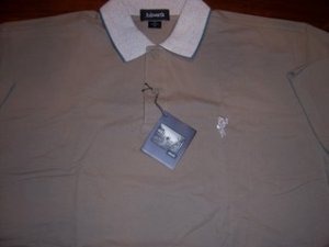 MEN'S ASHWORTH GOLF SHIRT, SIZE XL, RET. $58+, GUARANTEED AUTHENTIC!