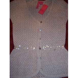 CHARLOTTE TARANTOLA WOMENS SWEATER/TOP, SZ L, RET. $120