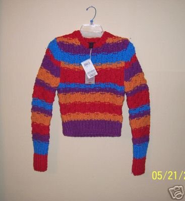 LUCKY BRAND WOMEN'S SWEATER, SIZE L, RET. $268 - SAVE 65%!