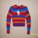 LUCKY BRAND WOMEN'S SWEATER, SIZE L, RET. $268 - SAVE 65%!