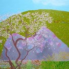 Spring Magnolia Painting by Alina Deutsch
