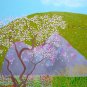 Spring Magnolia Painting by Alina Deutsch