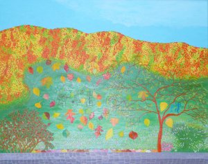 Fall Dance Painting by Alina Deutsch